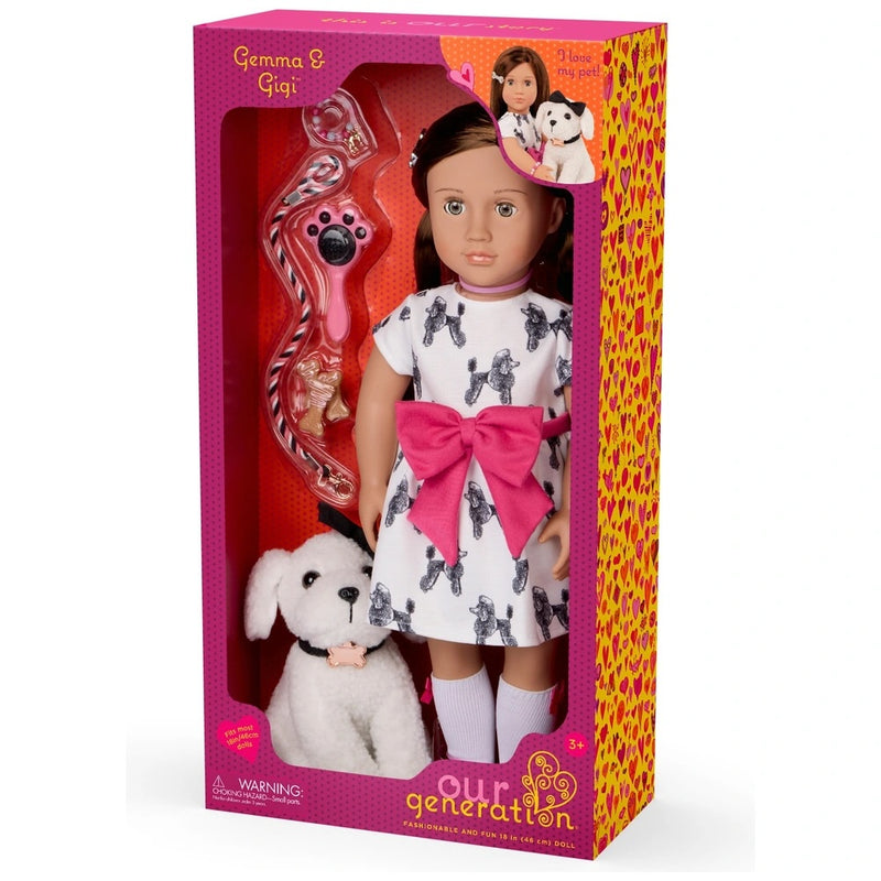 Our Generation Doll & Pet Gemma & Gigi