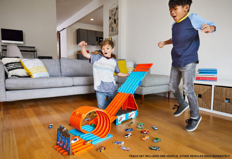 Hot Wheels Track Builder System Race Crate Playset
