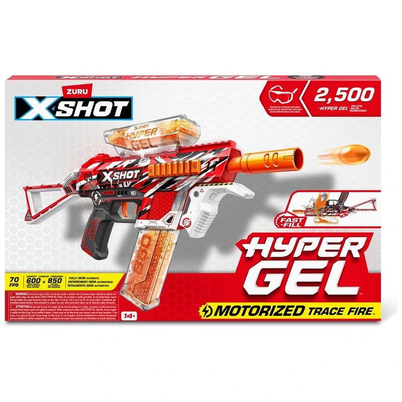 XSHOT by ZURU Hyper Gel Trace Fire Blaster