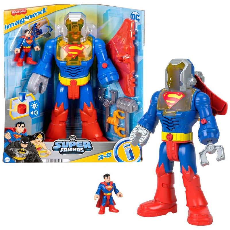 Imaginext DC Super Friends Superman Insider & Exo Suit Set