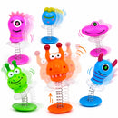 Jump Up Monster Toys Party Bag Fillers Kids Spring Toy 4 8 12 Pack