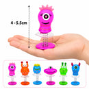 Jump Up Monster Toys Party Bag Fillers Kids Spring Toy 4 8 12 Pack