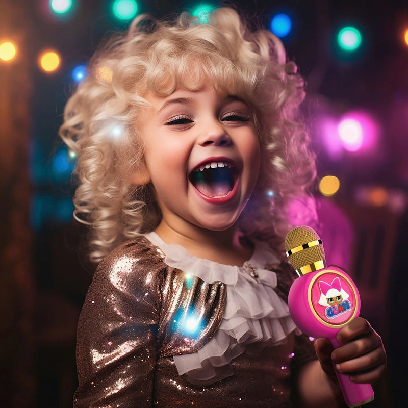 LOL Surprise! Wireless Bluetooth Karaoke Microphone and Speaker