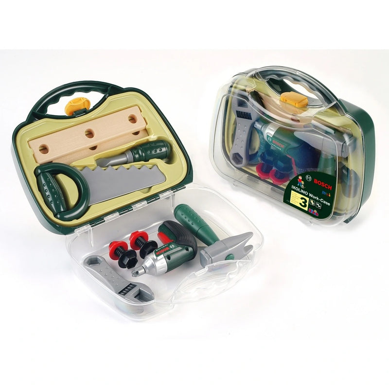 Cordless Toy Screwdriver Tool Kit with Case and Accessories for Kids
