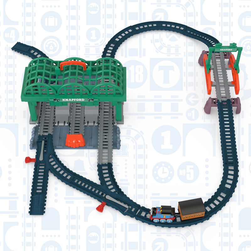 Thomas & Friends Push Along Knapford Station Train Track Set