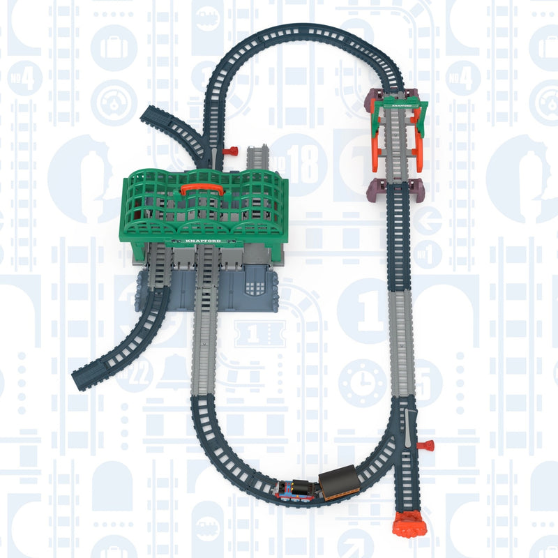 Thomas & Friends Push Along Knapford Station Train Track Set