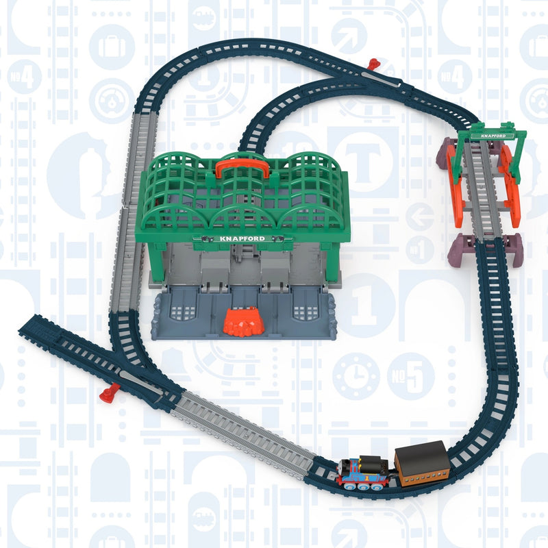 Thomas & Friends Push Along Knapford Station Train Track Set
