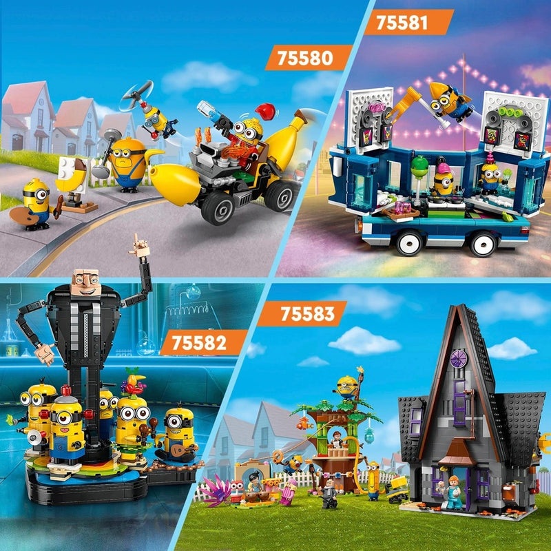 LEGO Despicable Me 75581 Minions’ Music Party Bus Toy Set