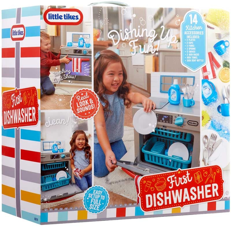 Little Tikes First Dishwasher Toy for Kids – Realistic Lights & Sounds