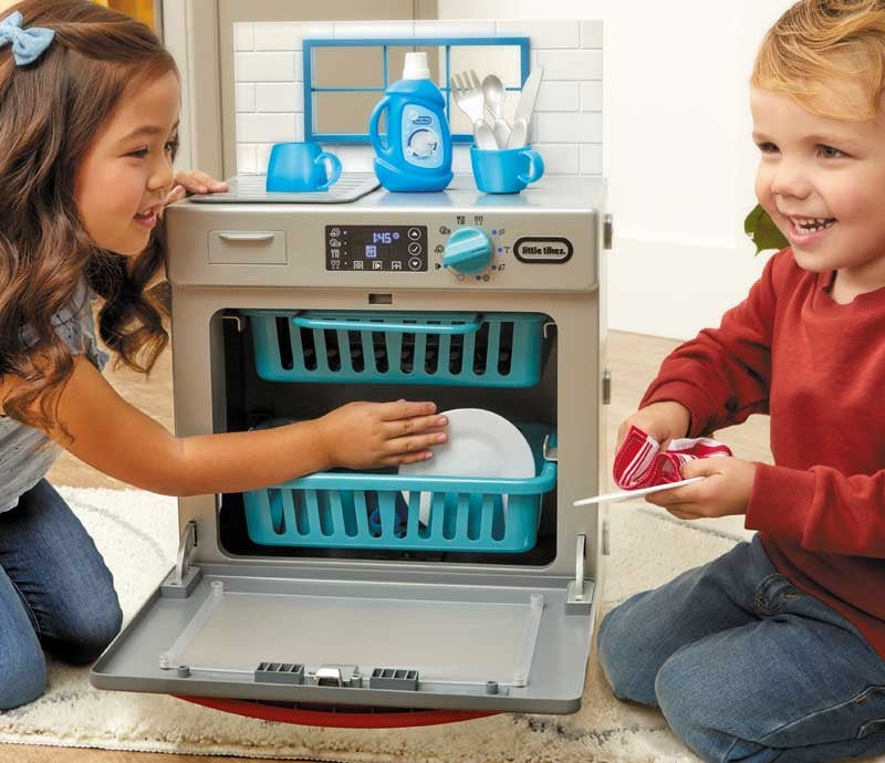 Little Tikes First Dishwasher Toy for Kids – Realistic Lights & Sounds