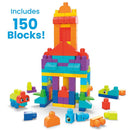 MEGA Bloks Building Blocks Bigger Building Bag 150 Piece Set