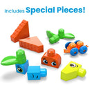 MEGA Bloks Building Blocks Bigger Building Bag 150 Piece Set