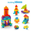 MEGA Bloks Building Blocks Bigger Building Bag 150 Piece Set