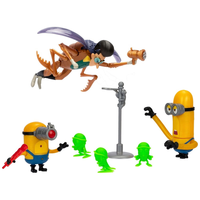Despicable Me 4 Mega Minions Vs Maxime Figures Pack