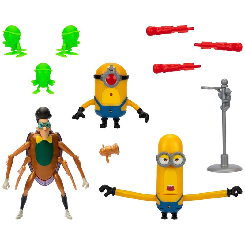 Despicable Me 4 Mega Minions Vs Maxime Figures Pack