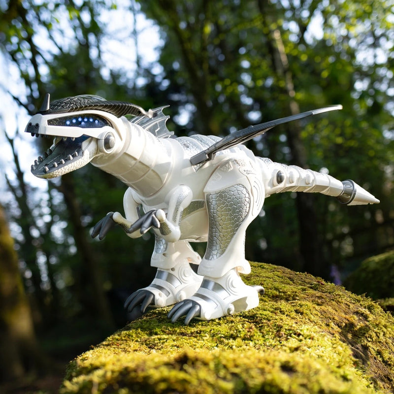 Remote Control Mega Rex Dinosaur Adventure with Light-Up Eyes and Dance Moves