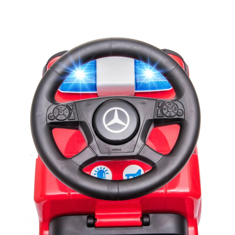 Mercedes Antos Fire Engine Ride On Car Fun Toy