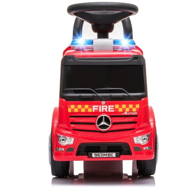Mercedes Antos Fire Engine Ride On Car Fun Toy