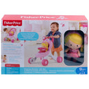 Fisher-Price Princess Mommy Baby Walker and Doll Set