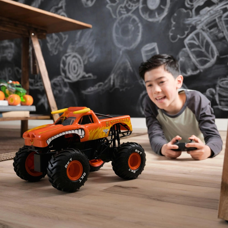 Monster Jam El Toro Loco Remote Control Smoke Effect Monster Truck 1:15 Scale