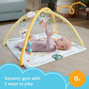 Fisher-Price Simply Senses Newborn Gym Baby Activity Mat with Sensory Toys
