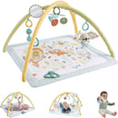 Fisher-Price Simply Senses Newborn Gym Baby Activity Mat with Sensory Toys