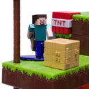 Minecraft Diecast Nano Figures Scene Overworld