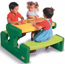 Little Tikes Large Picnic Table – Evergreen | Indoor & Outdoor Kids Table