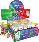 PJ MASKS Bubble Blowing Tubs - Bubble Fun with a Twist Assortment