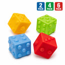Pop Cube Toy 2 4 6 Pack Kids Push Bubble Cube Party Bag Fillers