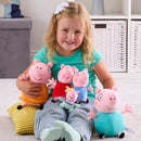 Peppa Pig 5 Pack Family Plush with Baby Evie