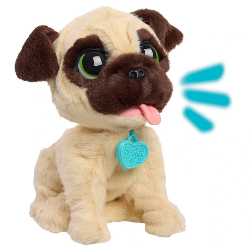 FurReal Plush Toy Interactive Pet JJ, My Jumpin' Pug
