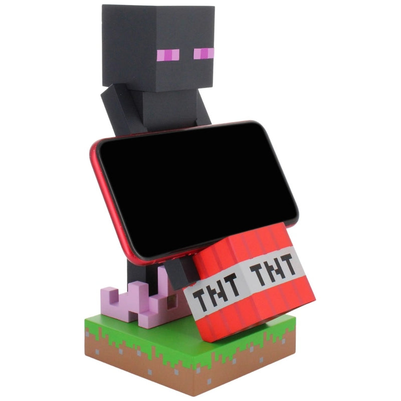 Minecraft Enderman Cable Guy - Phone and Controller Holder