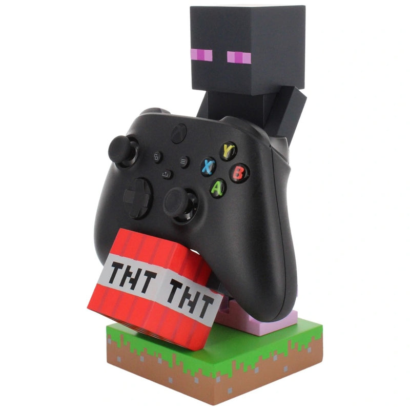 Minecraft Enderman Cable Guy - Phone and Controller Holder