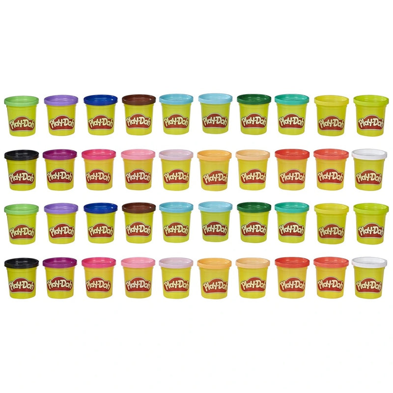 Play-Doh Mega 40 Pack Vibrant Colors for Creative Fun