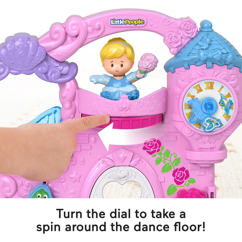 Fisher-Price Little People Disney Princess Play & Go Castle Gift Set