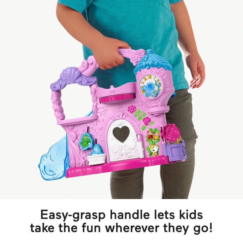 Fisher-Price Little People Disney Princess Play & Go Castle Gift Set