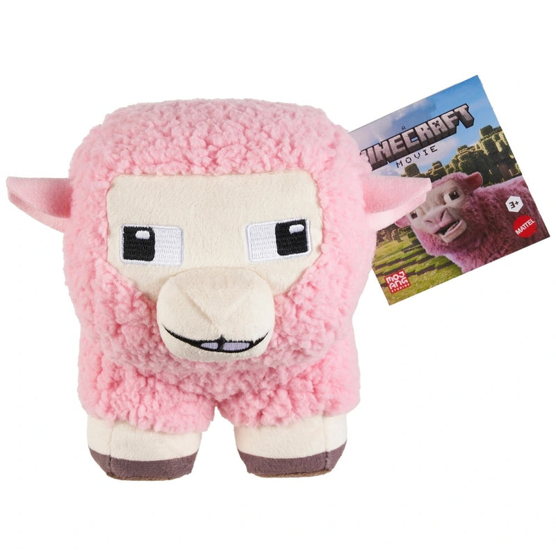 Minecraft Movie Plush Pink Sheep 20cm