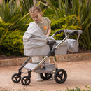 2-in-1 Deluxe Baby Doll Travel System for Kids – Pushchair & Carry Cot