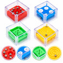 Mini Puzzle Cube Toy 2 4 6 Pack Kids Fidget Brain Teaser Party Bag Fillers