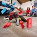 Monster Jam Monster Motors Rev Up Raceway Playset with 1:64 Monster Trucks