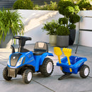 New Holland T7 Tractor Ride-On with Trailer & Accessories