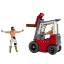 WWE Playset Wrekkin' Raw Brawl with Cody Rhodes and Seth Rollins Action Figures