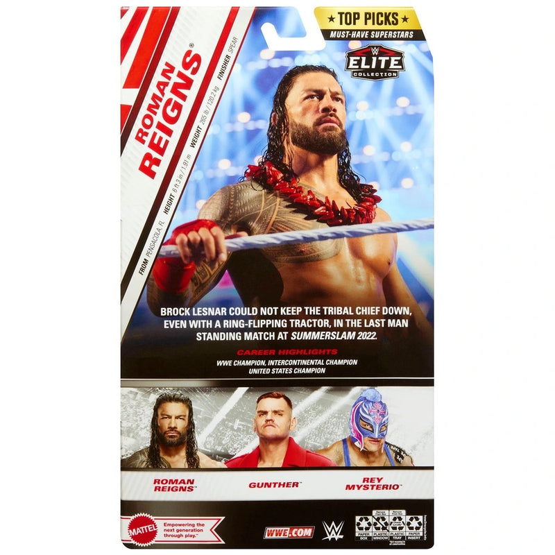 WWE Elite Collection Top Picks Roman Reigns Action Figure