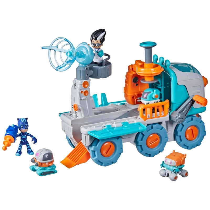 PJ Masks 2-in-1 Romeo's Vehicle and Robot Factory Playset