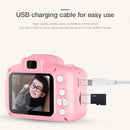 Kids Waterproof Camera - HD Screen 1080P Video 8MP - Pink