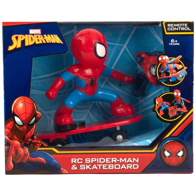 Remote Control Marvel Spider-Man & Skateboard Set