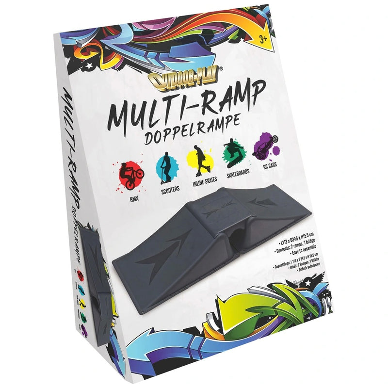 Skatepark Multi-Ramp Set for Scooters, Bikes & Skateboards