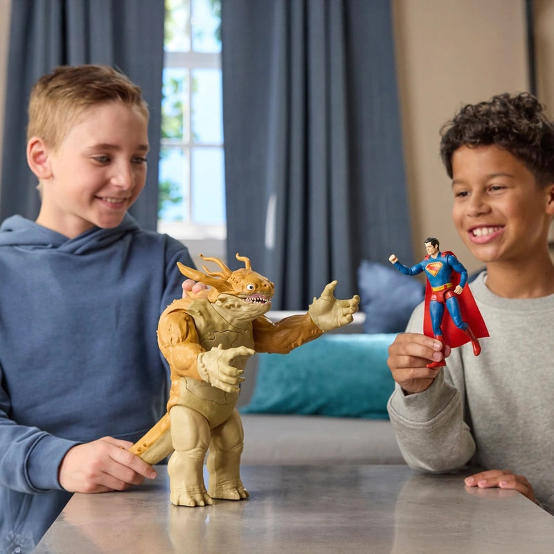 New Superman Set Kaiju Slime Battle Super Hero Playset