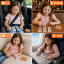 Mini Snap Card Game 1 2 4 Pack Kids Travel Pocket Game Smile Unicorn